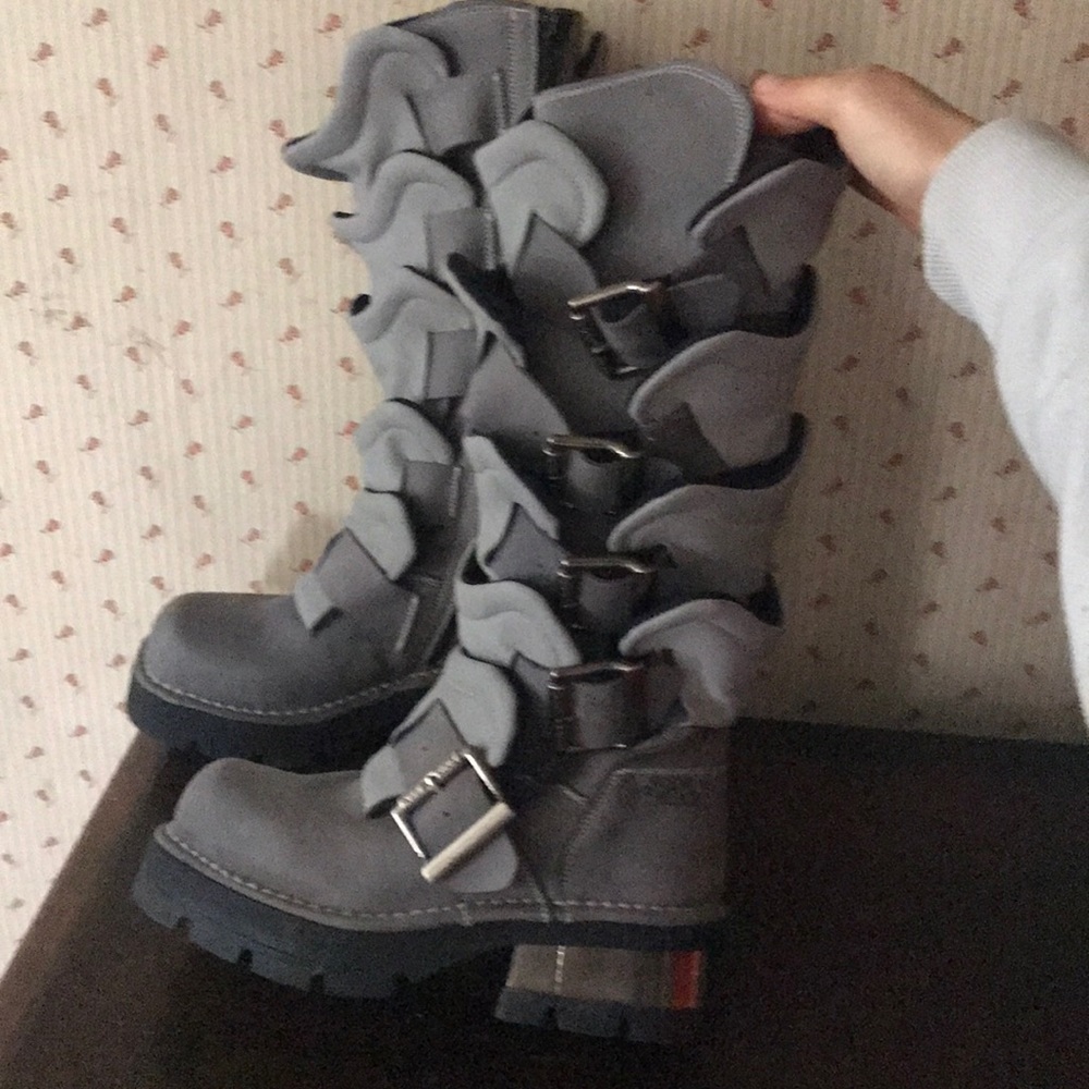 New Rock leather artisan boot